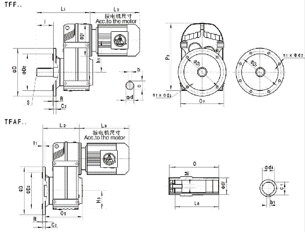 TFF��TFAFϵ��ƽ���Sб�X݆�p�ٙC(j��)�İ��b�ߴ�