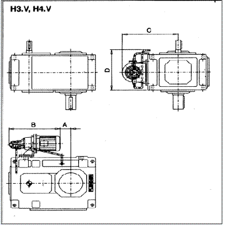 齒輪箱電動(dòng)泵強(qiáng)制潤(rùn)滑方式(類型H3、H4、B2、B3、B4)規(guī)格5..18