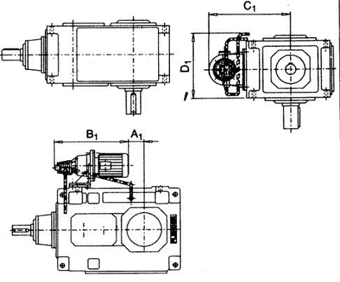 齒輪箱電動(dòng)泵強(qiáng)制潤(rùn)滑方式(類型H3、H4、B2、B3、B4)規(guī)格5..18